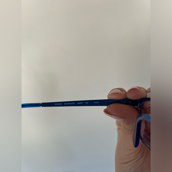 Cole Haan CH4026 Black Eyeglasses - Picture 3 of 5